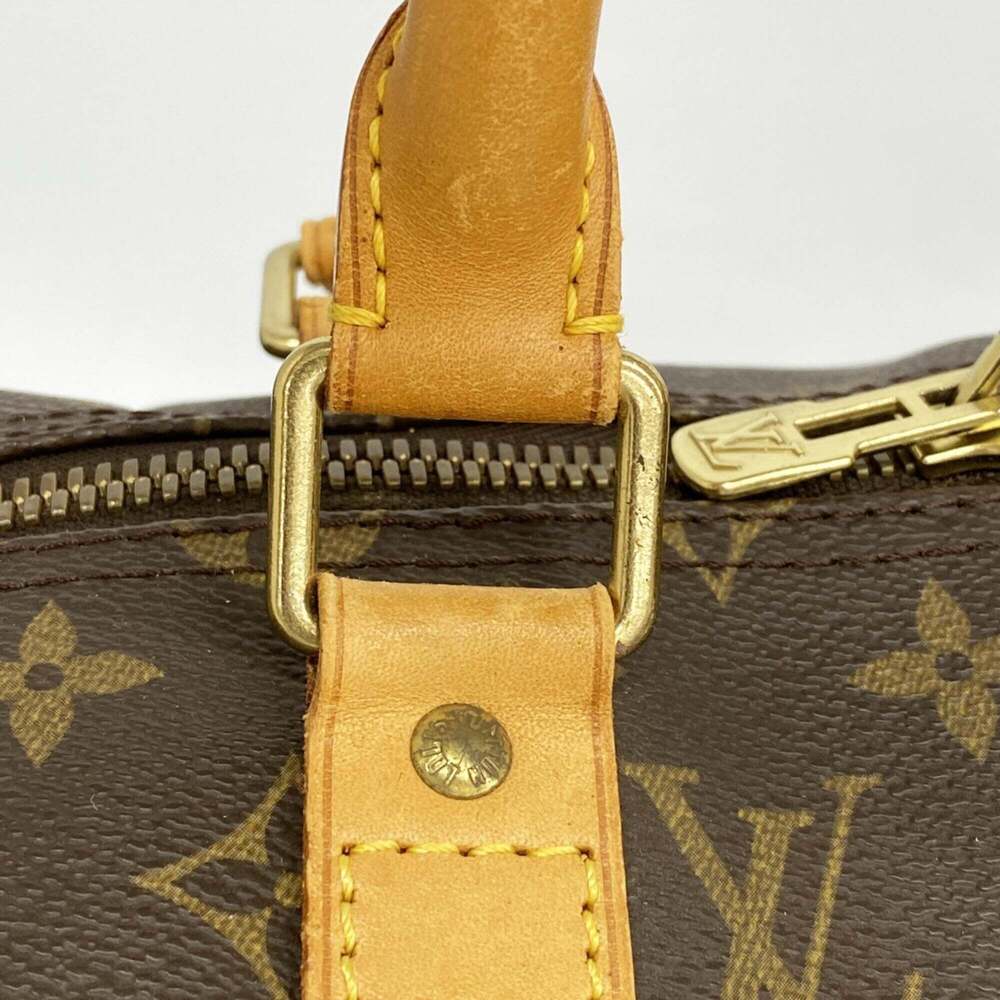 LOUIS VUITTON Brown Monogram Keepall 50 Boston Bag - Picture 9 of 11